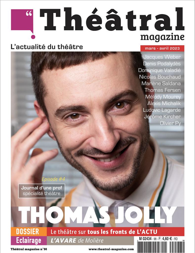 Théâtral magazine : l'actualité du théâtre sur papier, web et tablette
